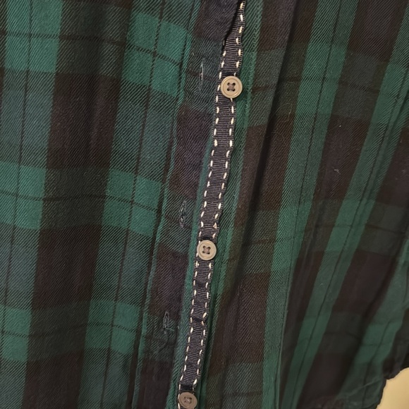 Gap tartan plaid flannel button down - Picture 3 of 4